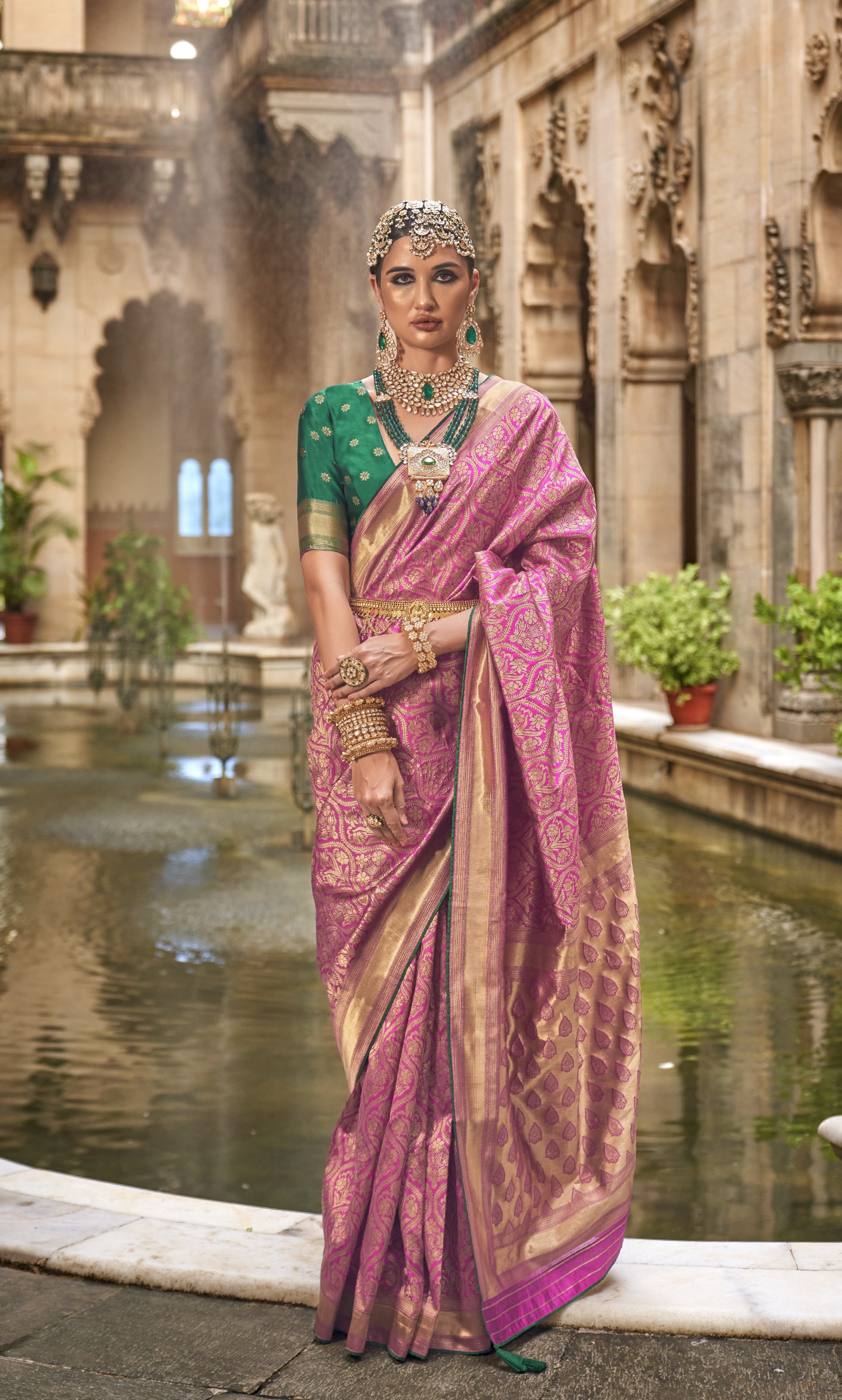 Partywear Silk Saree For Special occasional For Women