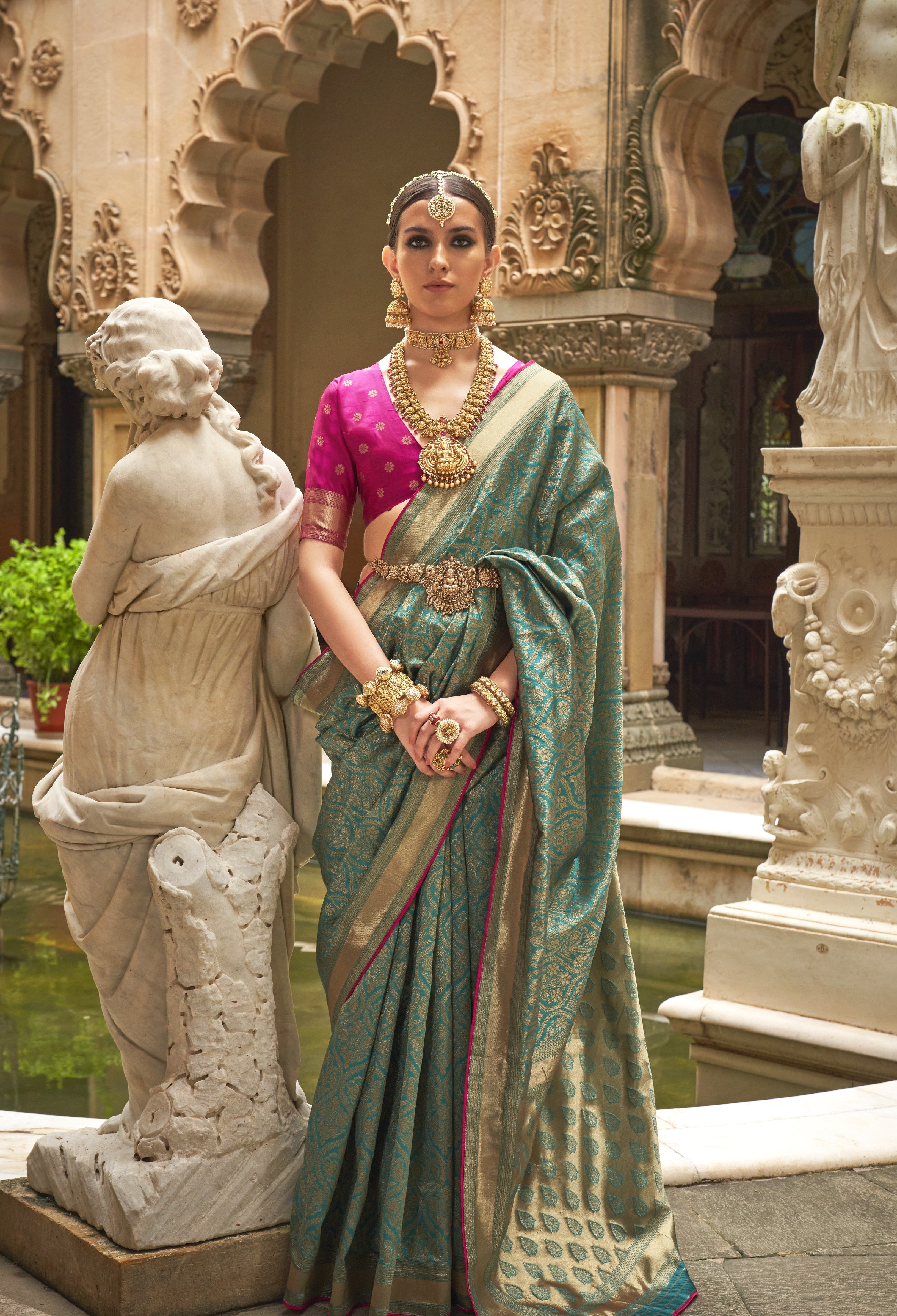 Silk Saree For Perfect for weddings, festivals, and grand celebrations