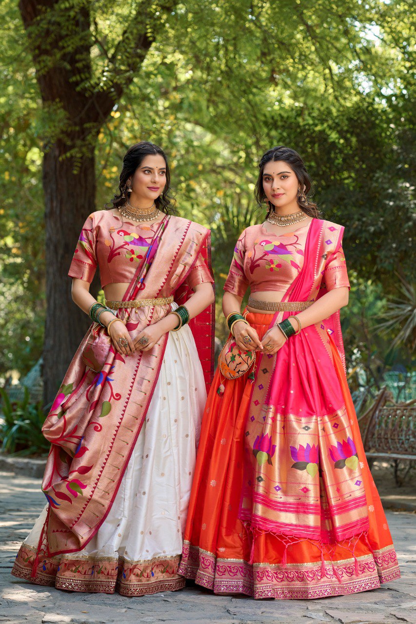 Paithani lehengas best sale