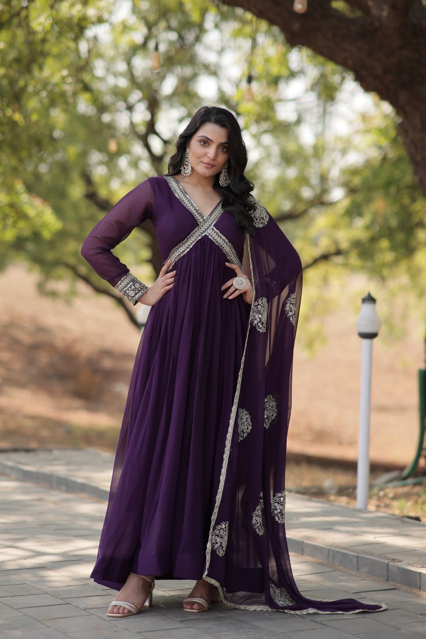 Women Anarkali Suit for Indian Outfit