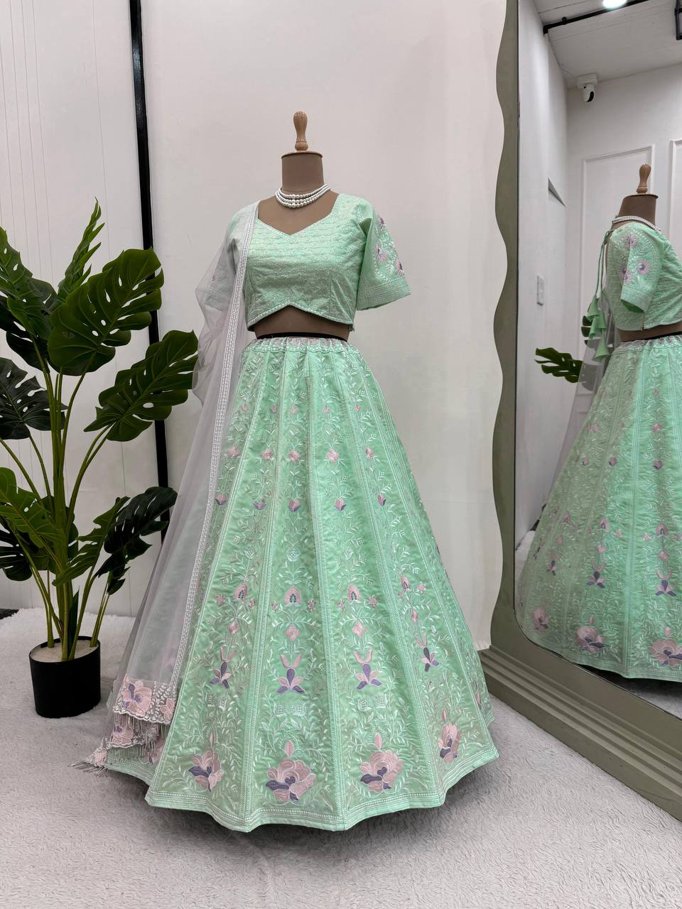 Lehenga with Sequins and Fancy  Lehenga Choli