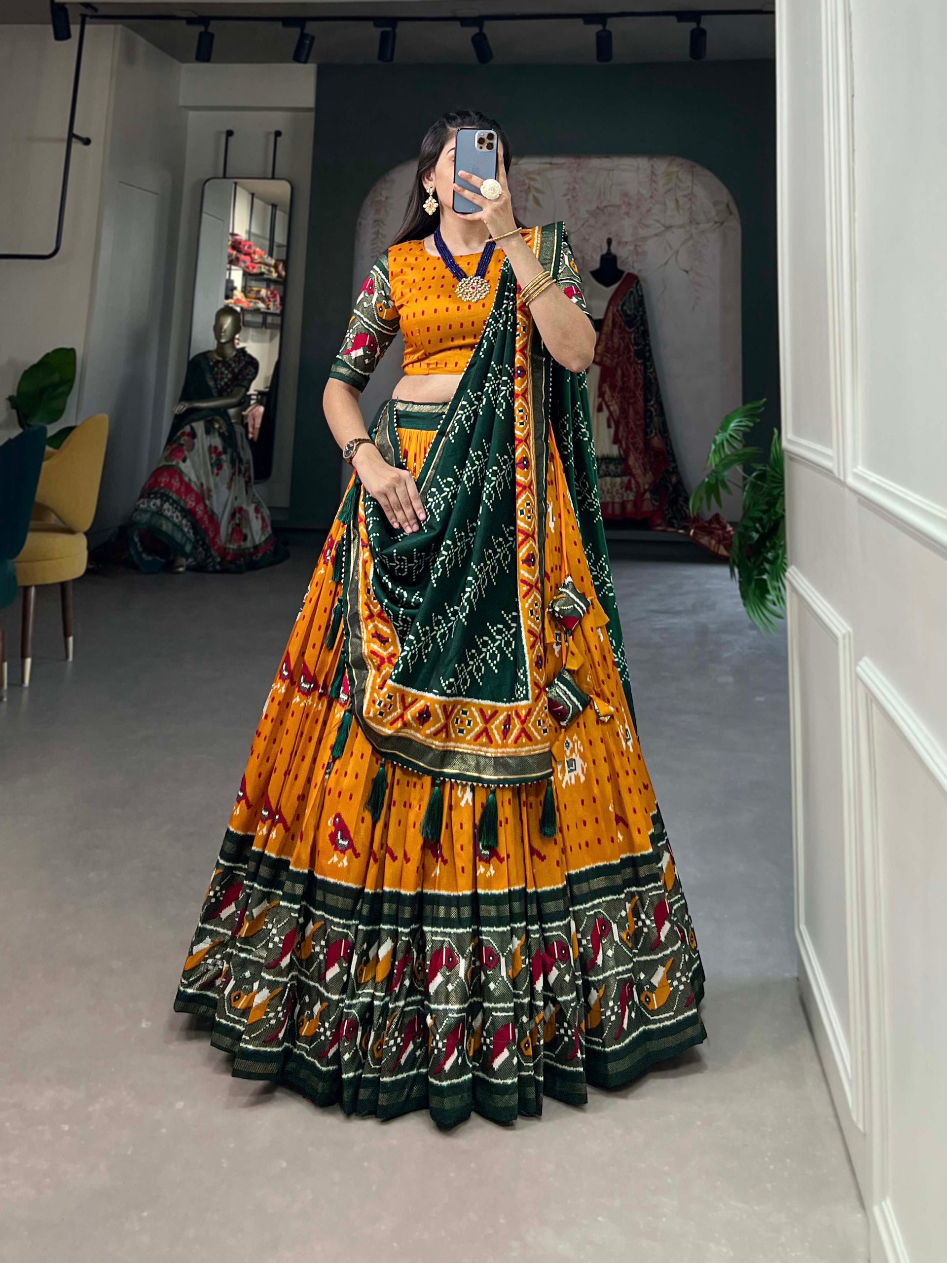 Designer Festive Wear Traditional Wear Lehenga With Blouse