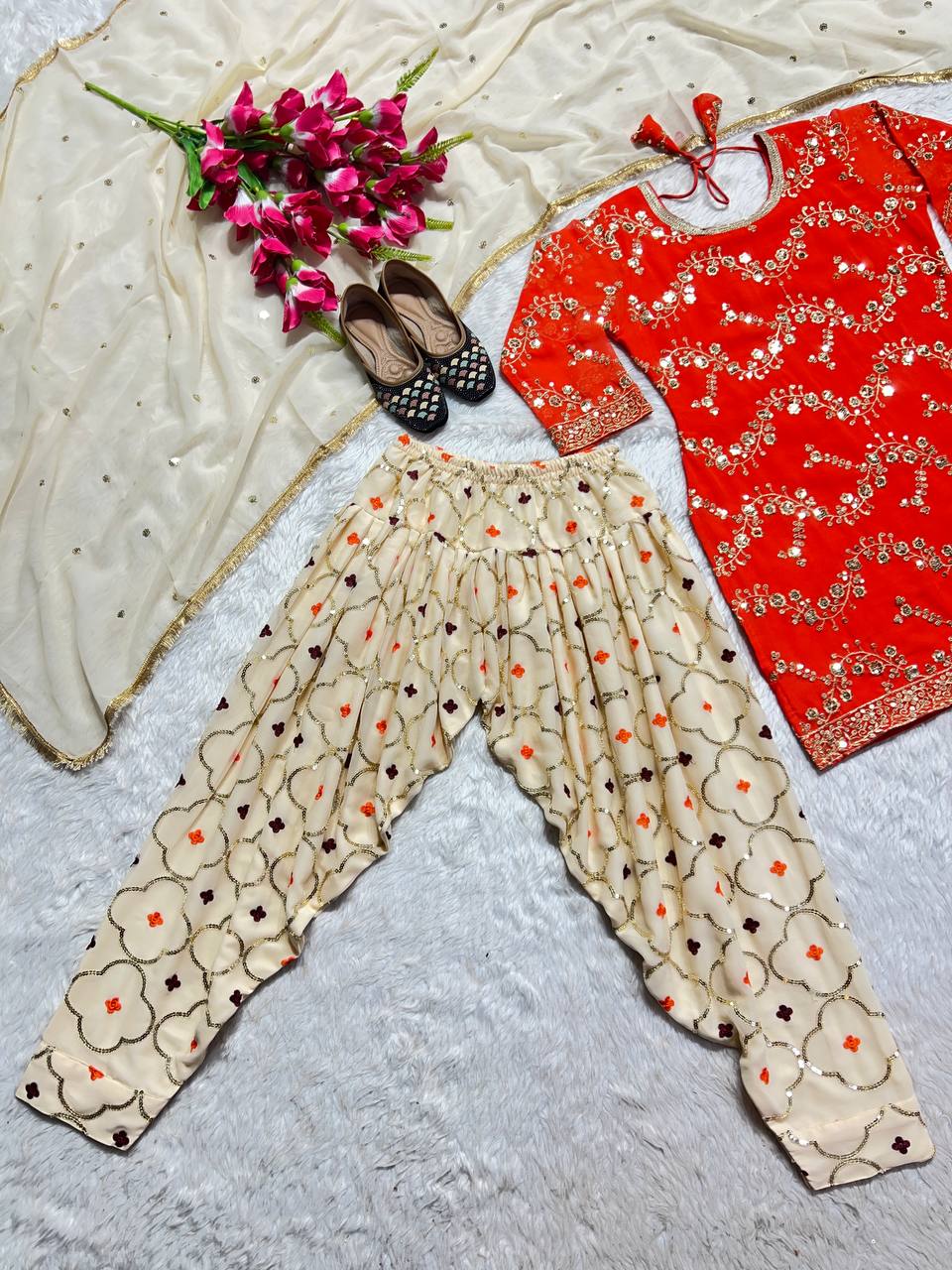 Patiala Salwar Kameez for Punjabi Wedding for Women