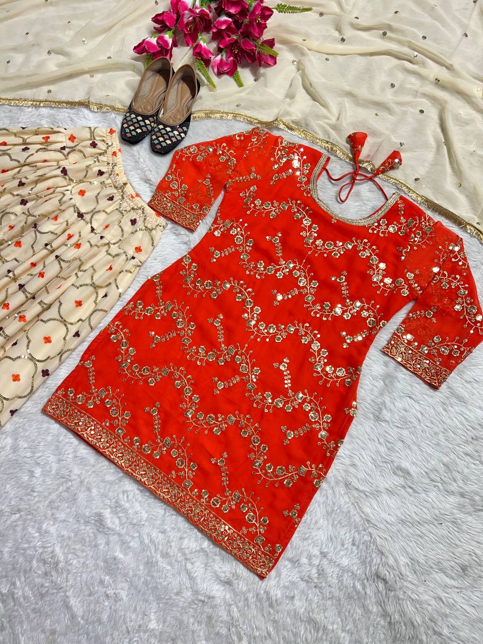 Patiala Salwar Kameez for Punjabi Wedding for Women