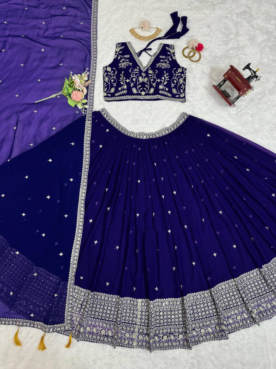 Wedding Occasion Georgette Lehenga Choli for Women