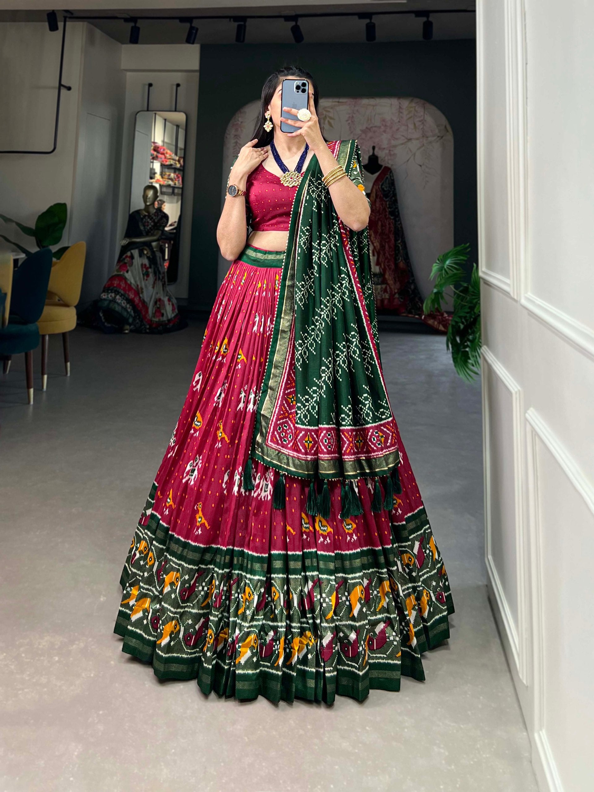 Designer Festive Wear Traditional Wear Lehenga With Blouse