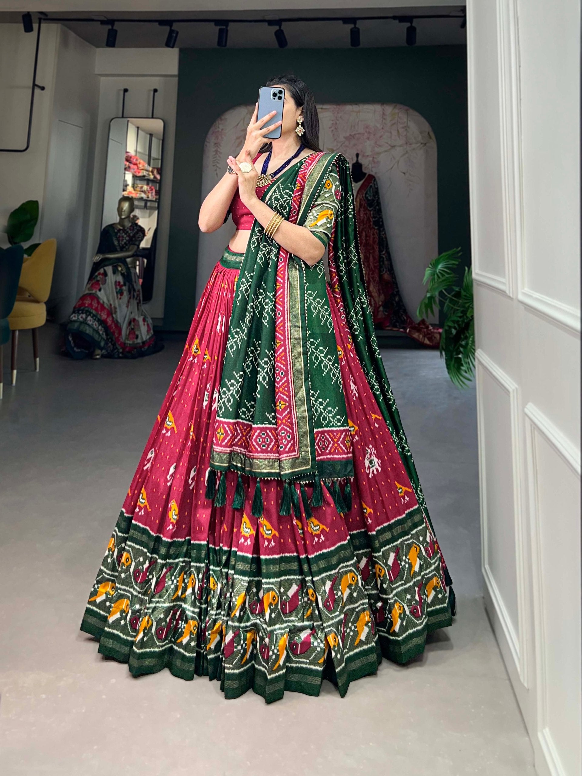 Designer Festive Wear Traditional Wear Lehenga With Blouse